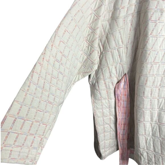 Nike Yoga Therma-FIT Luxe Women's Jacquard Quilted Jacket Reversible Size 1X - Picture 11 of 12